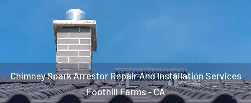  Chimney Spark Arrestor Repair And Installation Services Foothill Farms - CA