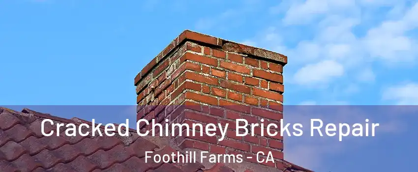  Cracked Chimney Bricks Repair Foothill Farms - CA