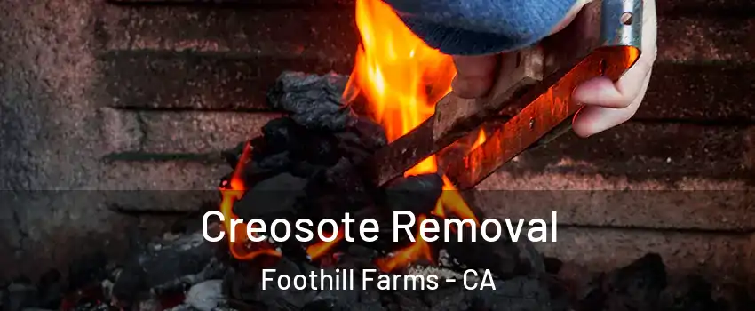  Creosote Removal Foothill Farms - CA