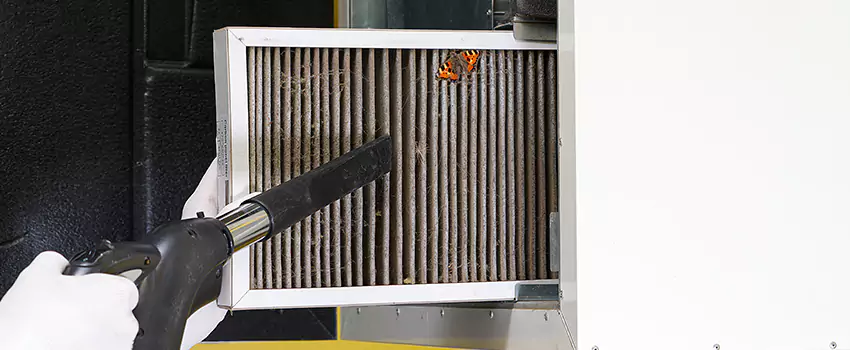 Clogged Air Duct Cleaning Process in Foothill Farms, CA