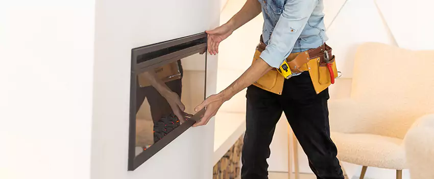 Metal Fireplace Installation in Foothill Farms, California