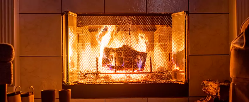 Mendota Hearth Landscape Fireplace Installation in Foothill Farms, California