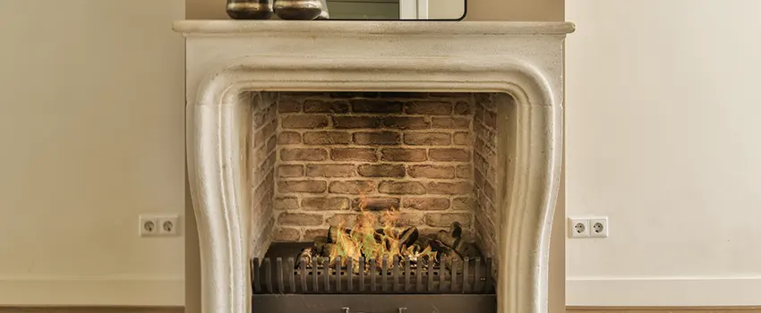Vintage-style Fireplace Redesign in Foothill Farms, California