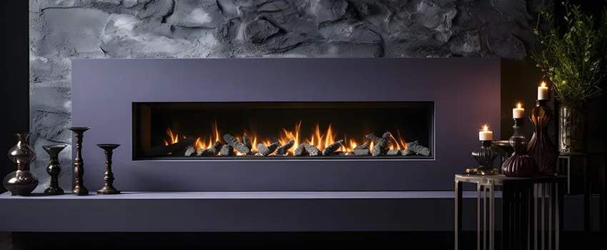 Ember Bed for Ventless Gas Fireplace in Foothill Farms, CA