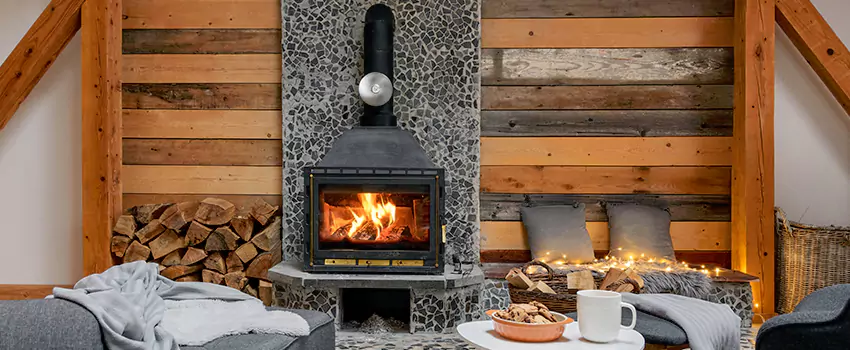 Thelin Hearth Products Direct Vent Gas Stove Fireplace Inspection in Foothill Farms, California