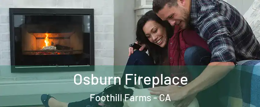  Osburn Fireplace Foothill Farms - CA