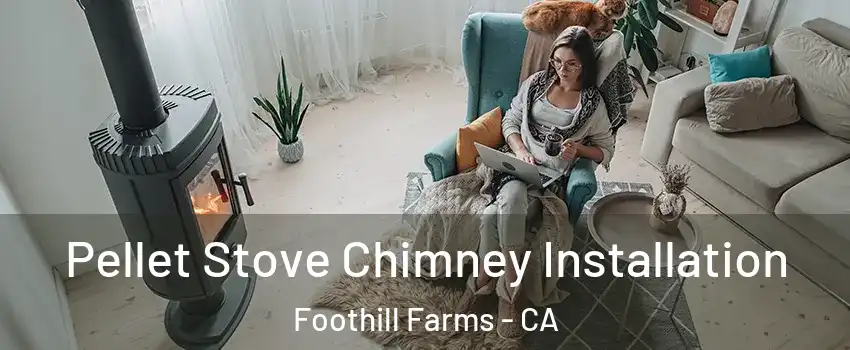  Pellet Stove Chimney Installation Foothill Farms - CA